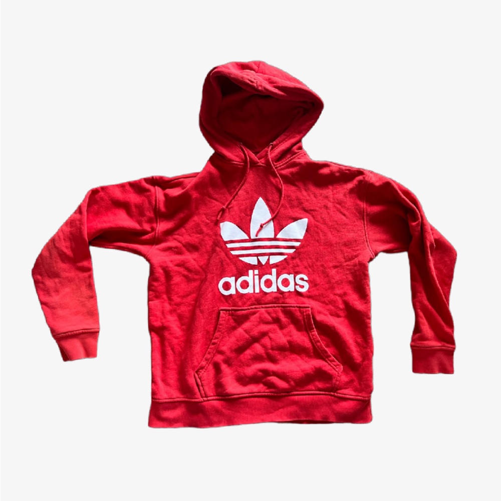 Adidas RED hoodie S